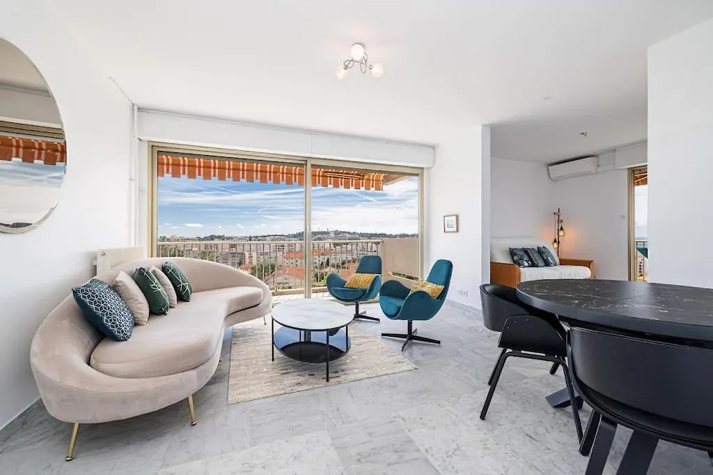 Elegant 2 Bed Apt With Pool In Juan Les Pins Antibes 0*,  Francie