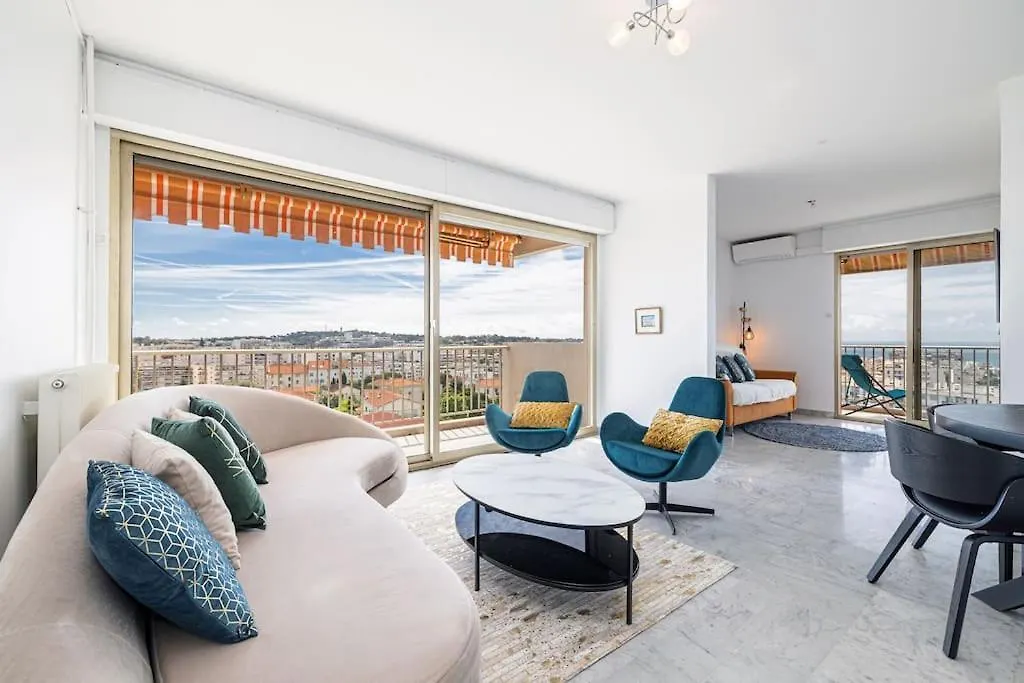 Elegant 2 Bed Apt With Pool In Juan Les Pins Antibes