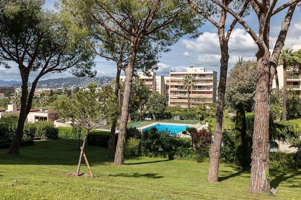 Elegant 2 Bed Apt With Pool In Juan Les Pins Antibes 0*,